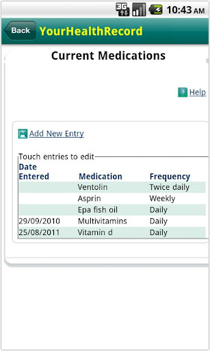 YourHealthRecord