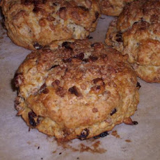 Walnut Raisin Scones