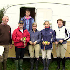 Polnoon Castle Riders (1) came 4th in the Open - Kirsty McGillivary, Lorna Stevenson, Elizabeth Brown, Nicky Suckle