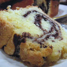 Chocolate-Swirled Pound Cake