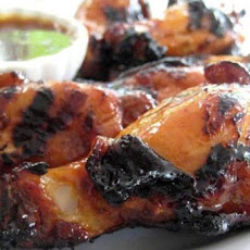 Grilled Buffalo Wings With a Bite