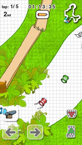Android application Doodle Kart - Racing for Kids screenshort