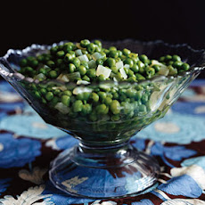 Buttered Peas with Onion