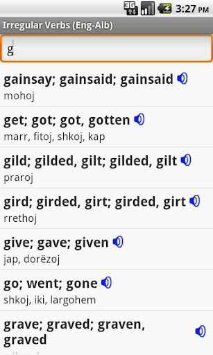 免費下載教育APP|Eng-Albanian Irregular Verbs app開箱文|APP開箱王