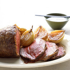 Roast Beef with Horseradish Sauce