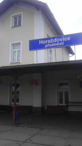 Vlakové Nadraží  Horažďovice Předměstí 