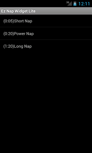 【免費生產應用App】EZ Nap Widget Lite-APP點子