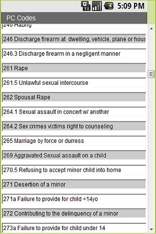 California Penal Code 4 Cops