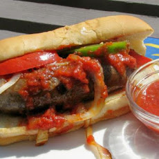 Fannie Farkle's Hot Italian Sausage Sandwiches