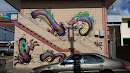 Dragon Stairs Mural
