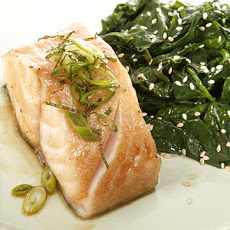 Steamed Sesame Spinach