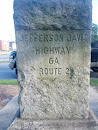 Jefferson Davis Highway Marker