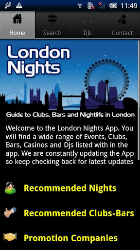 London Nights - Entertainment