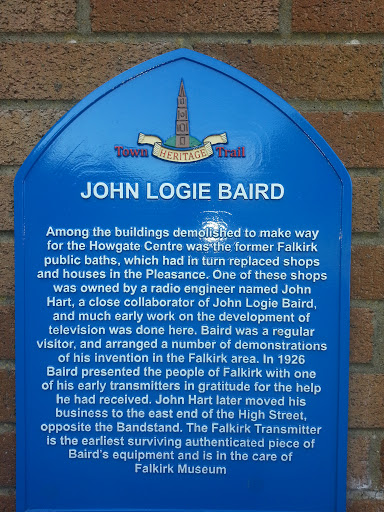 John Logie Baird in Falkirk
