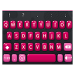 Emoji Keyboard+ Red Love Theme Apk