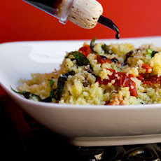 Sundried Tomato and Basil Couscous with Aceto Balsamico