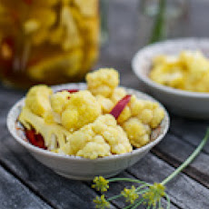 Curry Cauliflower Pickles