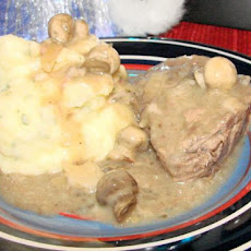 Nif's Easy Crock Pot Smothered Roast Beef