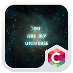 You Are My Universe Theme Apk
