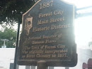 Forest City Historic District Sign