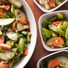 Snap Pea Chopped Salad with Thai Vinaigrette Recipe