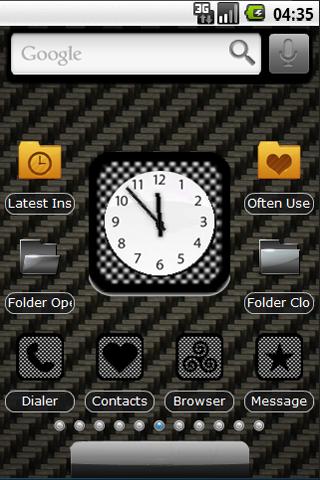 Carbon Fiber Theme