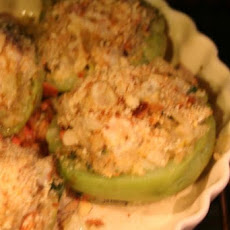 Seafood-Stuffed Mirliton/Chayote