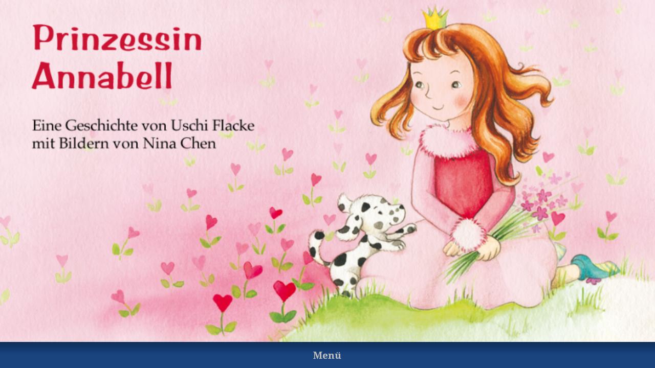 Android application Pixi „Prinzessin Annabell" screenshort