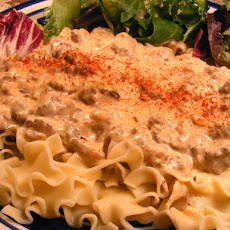 Speedy Hamburger Stroganoff