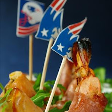 Eagles Grilled Shrimp Wrapped in Patriots Prosciutto