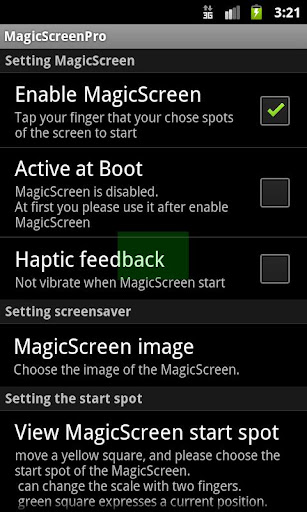 瞬間スクリーンロック！MagicScreen-Pro