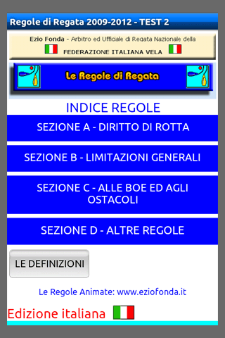 Le Regole di Regata - 55 Quiz