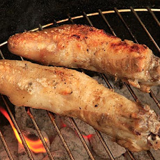 Crispy Grilled Pig's Tails