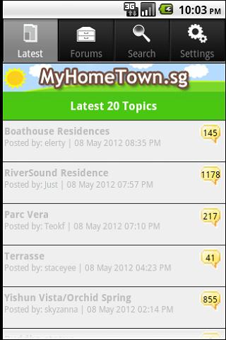 myhometown-sg for android screenshot