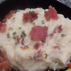 Mashed Potatoes W/Olive Oil & Sun-Dried Tomatoes