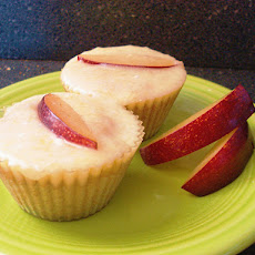 Spice Cupcakes with Plum-Cardamom Glaze