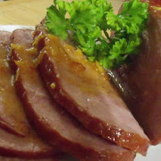 Baked Ham With Orange and Ginger Glaze