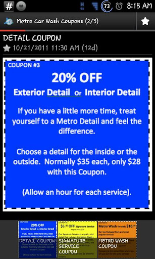 Metro Car Wash Coupons