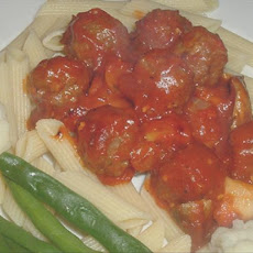Italian Meatballs in Tomato Sauce