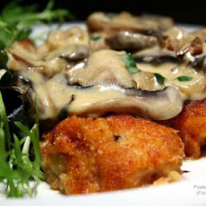 Panko Chicken With Creamy Sauce