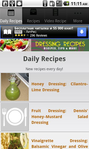 Dressing Recipes