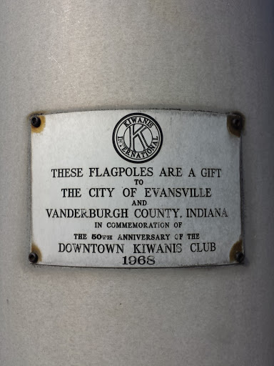 Kiwanis Club Flagpoles