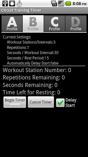 Circuit Training Timer