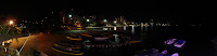 Panorámica nocturna de El Rodadero Panorámica nocturna de El Rodadero