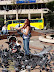 Palomas en la Plaza de Mayo