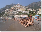 Positano, playa
