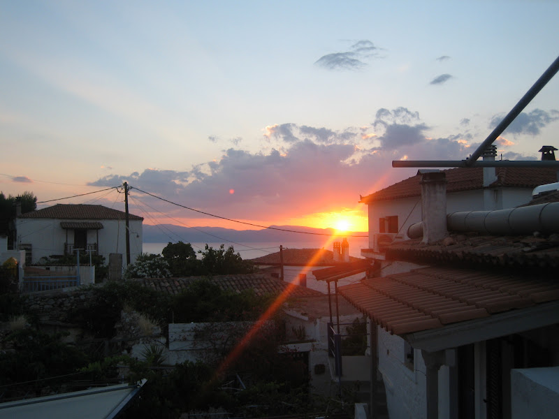 Sunset over Agistri