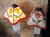Lamparas De Vitral Con Base De Piedra Molejon 2
