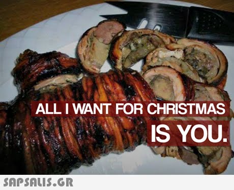 ALL I WANT FOR CHRISTMAS IS YOU.