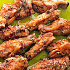 Sweet and Lemony Wings
